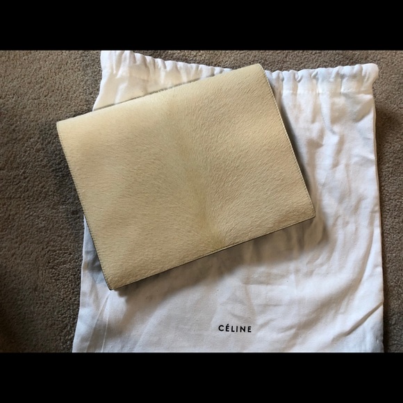 Celine Multifunctional Extra Large PonyHair Clutch - Picture 6 of 7